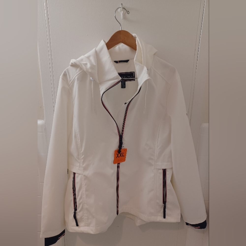 Tommy Hilfiger Women's White Jacket